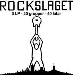 Rockslaget 3 LP - 20 Grupper - 40 Låtar Front