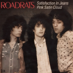 Satisfaction In Jeans / Pink Satin Cloud Front