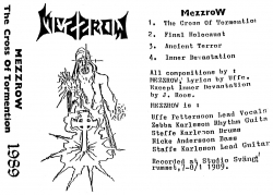 The Cross Of Tormention [1st Print]