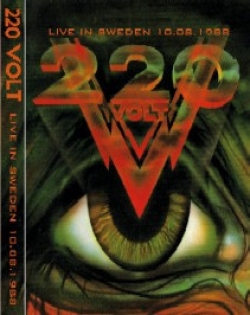 Live in Sweden 10.08.1988 [Unofficial DVD] Front